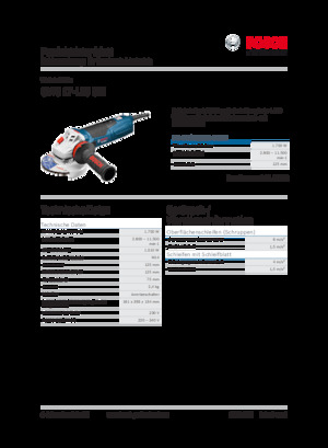 Amoladoras de ángulo Bosch GWS 17-125 CIE