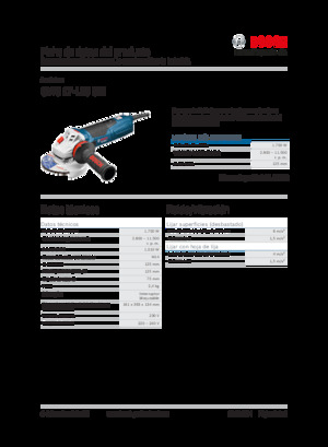 Amoladoras de ángulo Bosch GWS 17-125 CIE