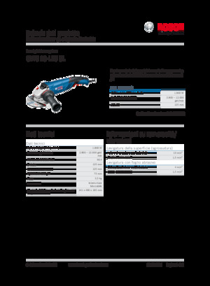 Amoladoras de ángulo Bosch GWS 18-125 SL
