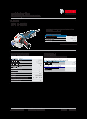 Amoladoras de ángulo Bosch GWS 19-125 CI