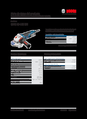 Amoladoras de ángulo Bosch GWS 19-125 CIE