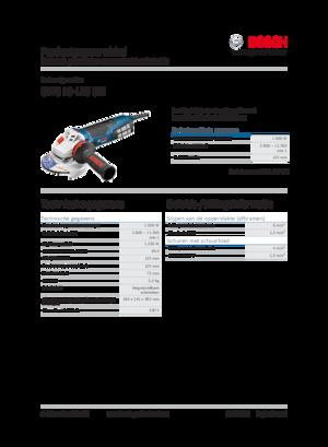 Amoladoras de ángulo Bosch GWS 19-125 CIE