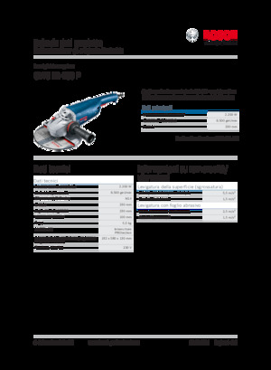 Amoladoras de ángulo Bosch GWS 22-230 P