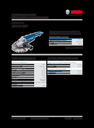 Amoladoras de ángulo Bosch GWS 22-230 P