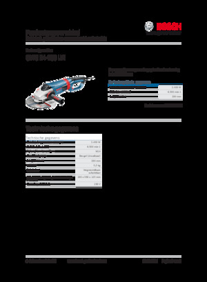 Amoladoras de ángulo Bosch GWS 24-230 LVI