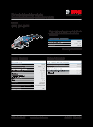 Amoladoras de ángulo Bosch GWS 30-180 PB