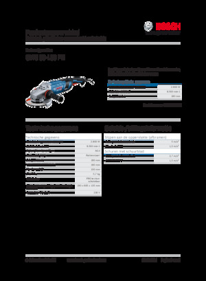Amoladoras de ángulo Bosch GWS 30-180 PB