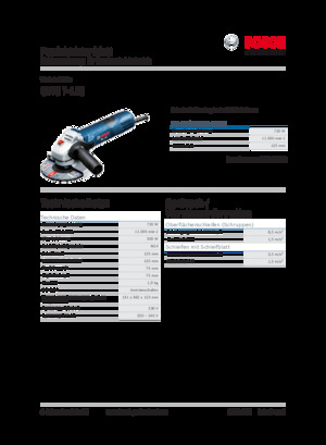 Amoladoras de ángulo Bosch GWS 7-125