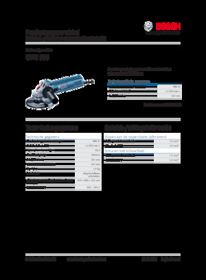 Amoladoras de ángulo Bosch GWS 880