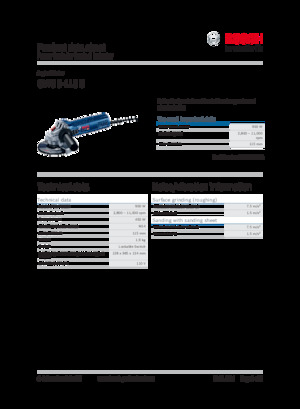 Amoladoras de ángulo Bosch GWS 9-115 S