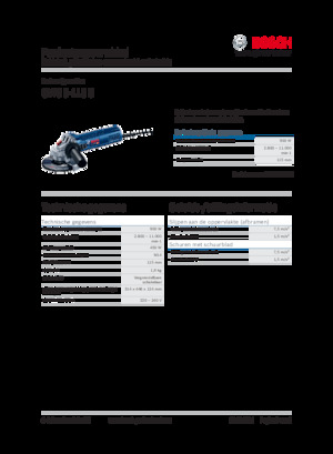 Amoladoras de ángulo Bosch GWS 9-115 S