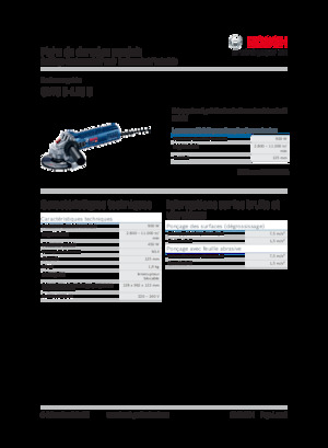 Amoladoras de ángulo Bosch GWS 9-125 S
