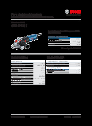 Amoladoras de ángulo Bosch GWX 17-125 S