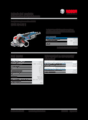 Amoladoras de ángulo Bosch GWX 19-125 S
