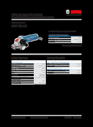Amoladoras de ángulo Bosch GWX 750-125