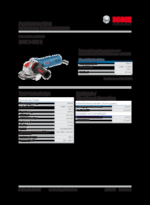Amoladoras de ángulo Bosch GWX 9-125 S
