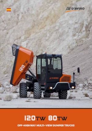 Dumperes articulados D´AVINO 120 TW