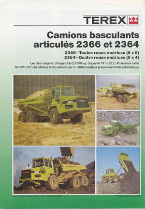 Dumperes articulados Terex 2364