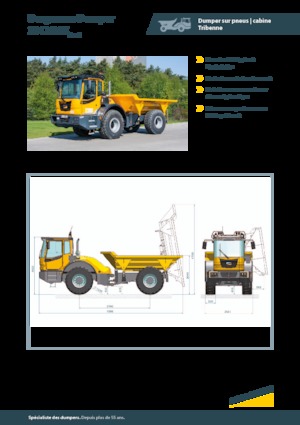 Dumperes articulados Bergmann 3012DSK Plus