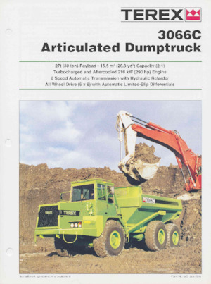 Dumperes articulados Terex 3066C