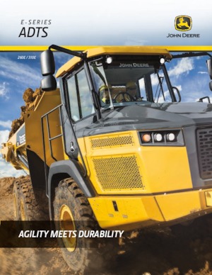 Dumperes articulados John Deere Construction 310E