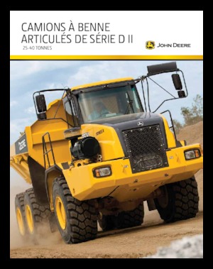 Dumperes articulados John Deere Construction 400D II