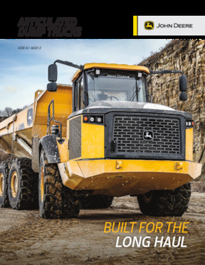 Dumperes articulados John Deere Construction 410E-II