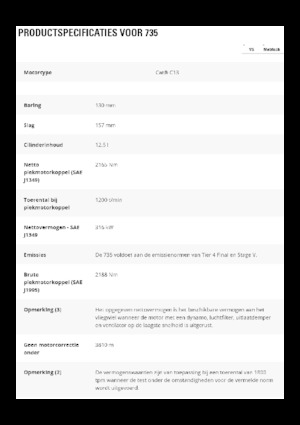 Dumperes articulados Caterpillar 735-04A