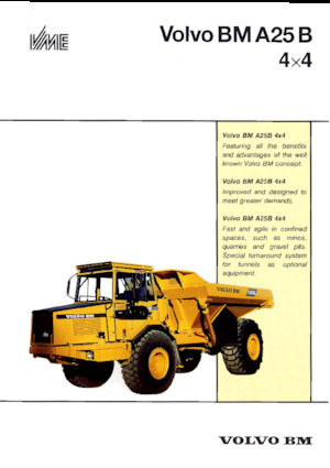 Dumperes articulados Volvo A25B (4x4)