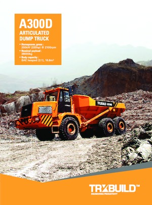 Dumperes articulados TRXBUILD A300D