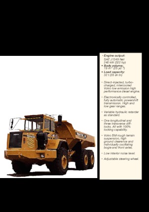 Dumperes articulados Volvo A35C 6x6