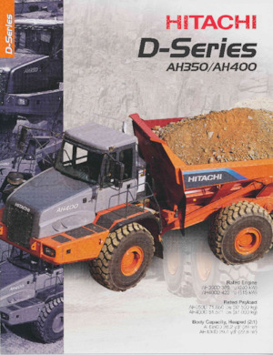 Dumperes articulados Hitachi AH350D