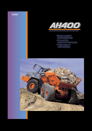 Dumperes articulados Hitachi AH400