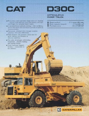 Dumperes articulados Caterpillar D30C