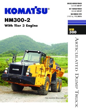 Dumperes articulados Komatsu HM300-2