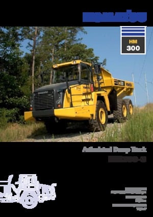 Dumperes articulados Komatsu HM300-3