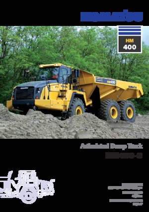 Dumperes articulados Komatsu HM400-3
