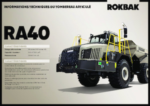 Dumperes articulados Rokbak RA40