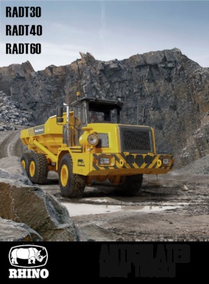 Dumperes articulados RHINO RADT60