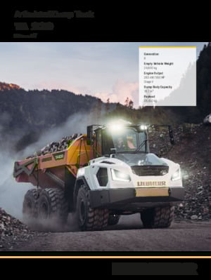 Dumperes articulados Liebherr TA 230 Litronic