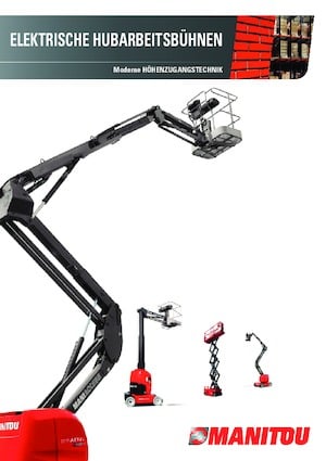 Plataformas articuladas de ruedas Manitou 150 AETJ C