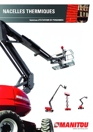 Plataformas articuladas de ruedas Manitou 200 ATJ-X