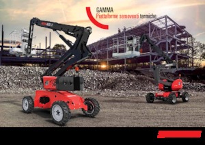 Plataformas articuladas de ruedas Manitou 200 ATJ-X