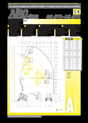 Plataformas articuladas de ruedas AIRO A15 JRTD