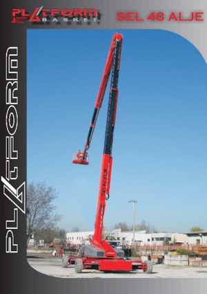 Plataformas articuladas de ruedas Platform Basket SEL 48 ALJE