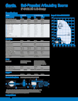 Plataformas articuladas de ruedas Genie Z-34/22 DC