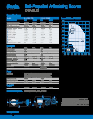 Plataformas articuladas de ruedas Genie Z-34/22 IC