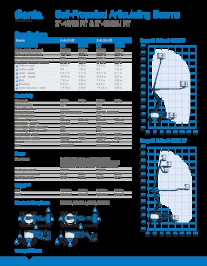Plataformas articuladas de ruedas Genie Z-45/25 J RT
