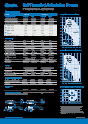Plataformas articuladas de ruedas Genie Z-40/23N