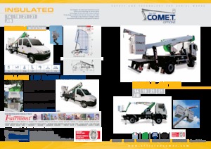 Plataformas articuladas de orugas Comet Crawler-I 14.95 HQ 